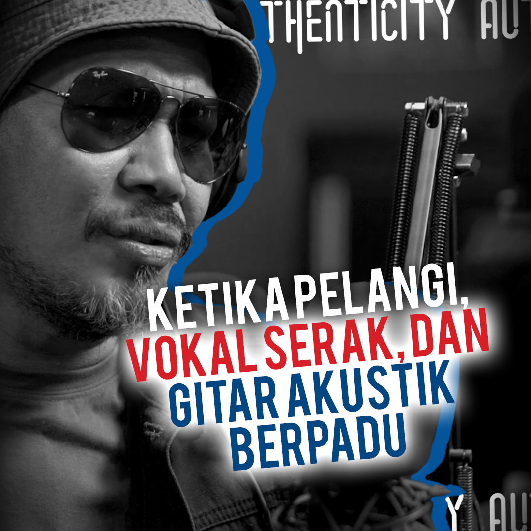 ketika pelagi vokal serak dan gitar akustik berpadu